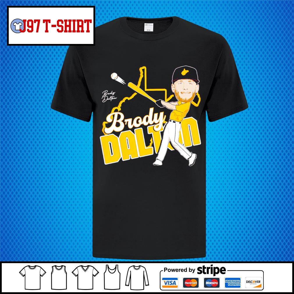 Brody Dalton 2023 West Virginia Mountaineers baseball Catcher signature shirt